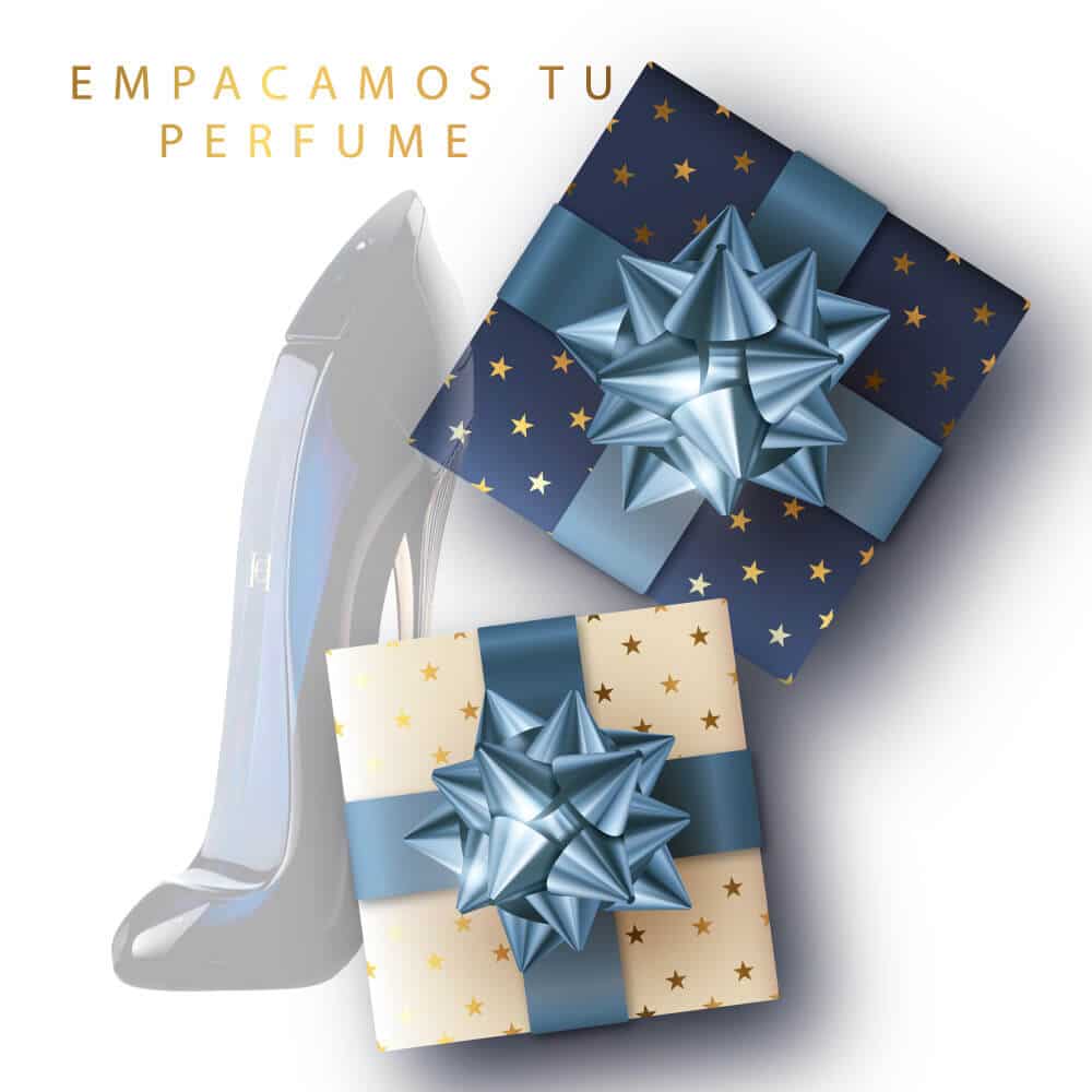 EL MEJOR PERFUME EMPACAMOS REGALOS MUJER MOÑO PAPEL REGALO HERMOSO